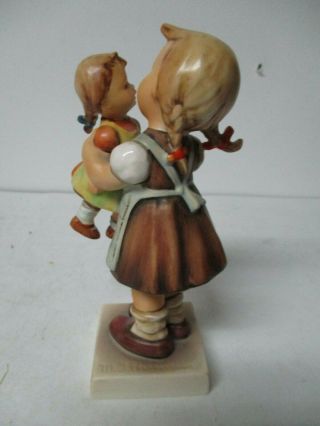 1960 ' s Mark - Hummel Figurine KISS ME - Girl w Doll - 6 