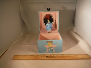 Disney Spinning Cinderella " So This Is Love " Jewelry Music Box