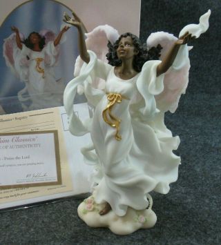 Seraphim Classics Angel Latrice Praise The Lord By Roman No.  84471 Signed