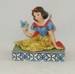 Jim Shore Disney Showcase Snow White Figurine " Gentleness & Harmony " No Box