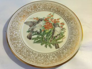 10.  5 " Lenox,  Eastern Phoebe,  Boehm Birds Plate