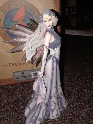 Dragonsite Winter Fantasia Inspired From The Art Of Jessica Galbreth.  Retired.