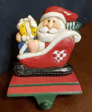 Eddie Walker For Midwest Of Cannon Falls Santa Stocking Holder