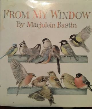 Small Book For Bird Lovers.  From My Window By Marjolein Bastin
