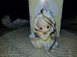 Precious Moments 12 Days Of Christmas Ornament Piping In Perfect Harmony 11th