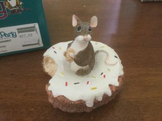 After The Party Mm/10340 “mouse In Doughnut” - Munro Co.  90s Era