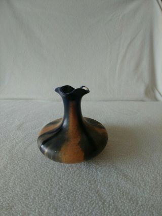 Belgium Bud Vase,  Hand Made.  Stripe Design