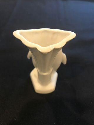 Vintage PENGUIN Figurine Porcelain Ceramic Bud Vase Toothpick Holder Japan 2” 3