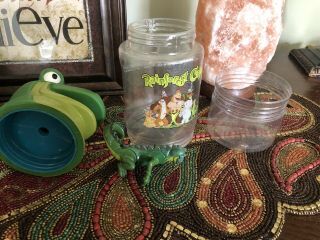 Rainforest Cafe Souvenir cup frog top collectible 8 