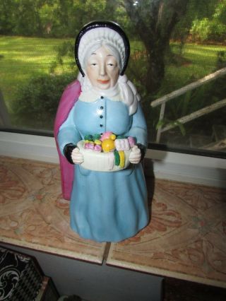 Faith Wick Vintage Figurine 1984 Notion Nannie Looks Like Bird Lady Mary Poppins