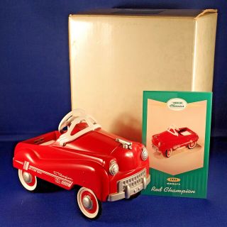 Hallmark Kiddie Car Classics 1955 Murray Red Champion Qhg9002