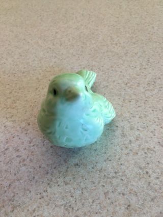 Goebel Light Green Ceramic Sparrow/Bird Figurine CV 72 3