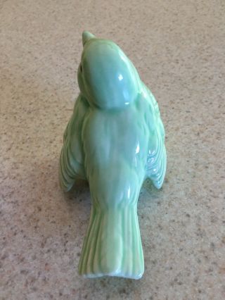 Goebel Light Green Ceramic Sparrow/Bird Figurine CV 72 4