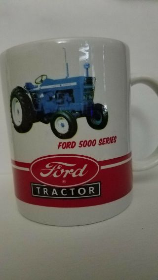 FORD TRACTOR COFFEE MUGS SET OF 4 pre - owned 2