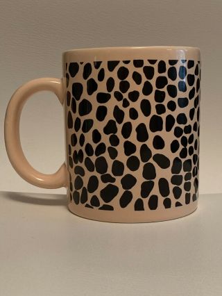 World Wildlife Fund Wwf Cheetah Spots Ceramic Coffee Mug Cup