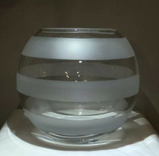 Kate Spade York Glass Striped Bowl