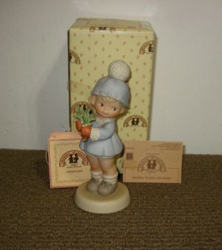 Enesco Memories Of Yesterday Hoping To See You Soon Figurine Euc