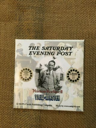 The Saturday Evening Post Norman Rockwell View - Master Set Of 3 Reels