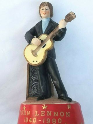 John Lennon Music Box 1940 - 1980 Porcelain plays Imagine Vintage Beatles 2
