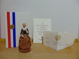 Great American Women Us Historical Society 1/2 Doll Harriet Beecher Stowe 2439