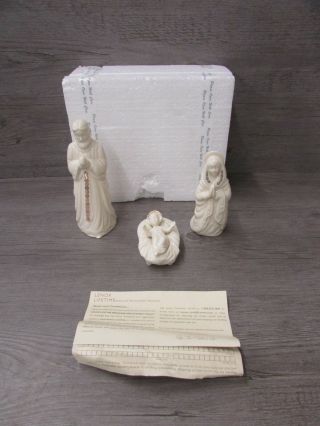 Lenox China Jewels Nativity Figurines Joseph Mary Jesus