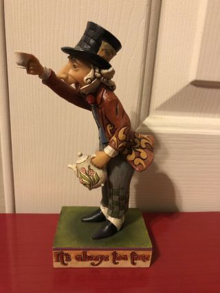 Jim Shore Heartwood Creek Mad As A Hatter Figurine 4013032