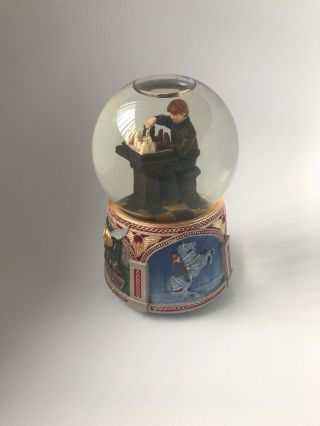 The San Francisco Music Box Company Harry Potter Ron Weasley Chess Snow Globe