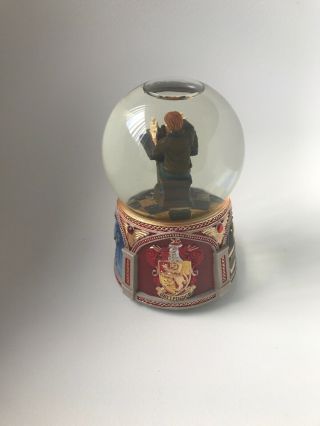 The San Francisco Music Box Company Harry Potter Ron Weasley Chess Snow Globe 2