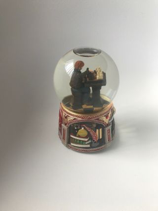 The San Francisco Music Box Company Harry Potter Ron Weasley Chess Snow Globe 3