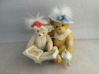 Cherished Teddies Tess and Friend Figurine Things Do Not Change,  We Do 2