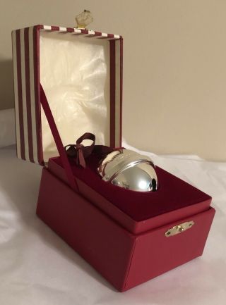 2004 Hallmark Polar Express First Gift Of Christmas Bell Ornament