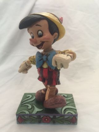 Jim Shore Disney Traditions Pinocchio “lively Step” 4010027 Figurine 5” Tall