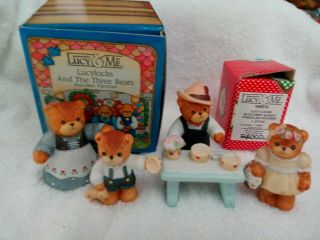 Lucy Riggs Bears Lucy Locks And The 3 Bears Set With Boxes