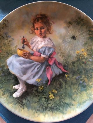 Collectible Plate “Little Miss Muffet” by John McClelland 1981 Reco Internationa 5