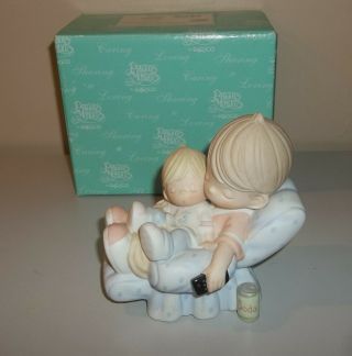 Enesco Precious Moments Figurine - 115906 Like Father,  Like Son