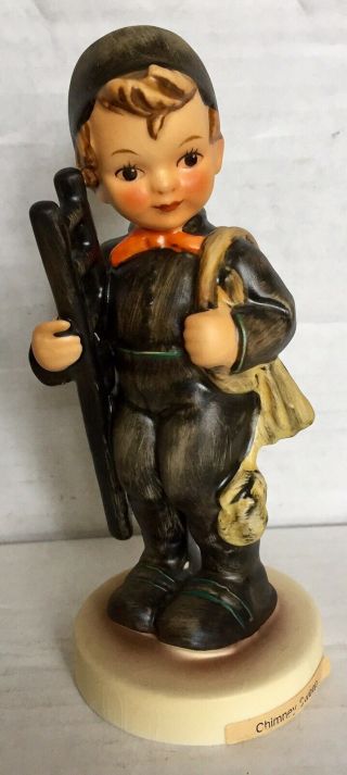 Vintage M I Hummel Goebel W Germany " Chimney Sweep " Figurine 12 2/0 Tmk 6