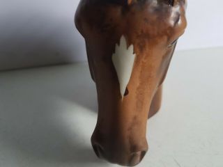 Horse Vase Gift Craft Japan Hand Painted Ceramic Vintage 4