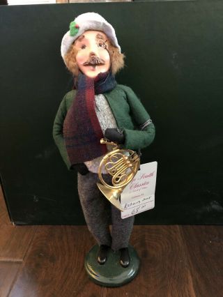 Byers Choice The Carolers Man With French Horn