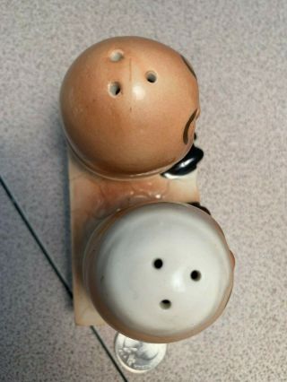 Vintage Salt & Pepper Shakers: Humpty Dumpty 3 piece Japan Nursery Rhyme 5