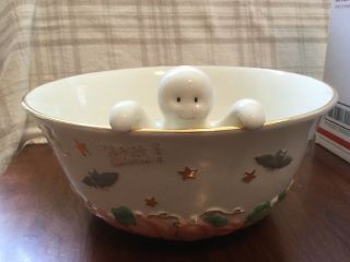 Lenox Ghostly Surprise Bowl Halloween Centerpiece For Tricks And Treats