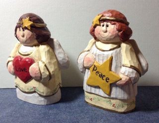 Collectible Eddie Walker Midwest Two Figurines Love And Peace Originals