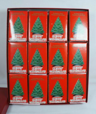 12 Box Set Evolution Of The American Santa Claus By Tom Tierney Santa Ornaments
