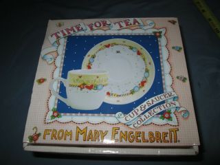 Mary Engelbreit Time For Tea Set " When A Child Is Born So Is A Grandmother "
