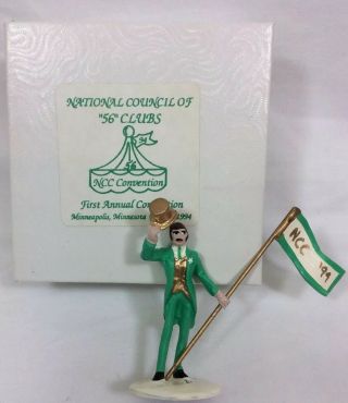 Dept 56 Ncc National Council Of " 56 " Clubs August 1994 Pewter Figurine I158