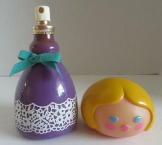 Vintage Avon Small World Swiss Girl Doll Cologne Mist Bottle Full 4