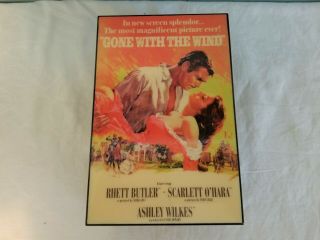 San Francisco Music Box Gone With The Wind Movie Poster Tara ' s Theme 2