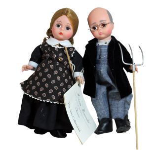 Madame Alexander Doll 22160 Ln Box American Farm Couple