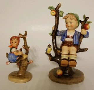 Goebel Hummel Figure Apple Tree Boy 6 " 142/1 Tmk 3/0,  Extra