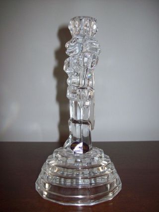 24 Lead Crystal Candle Holder by DePlomb USA NUTCRACKER 2