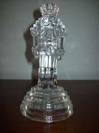 24 Lead Crystal Candle Holder by DePlomb USA NUTCRACKER 4